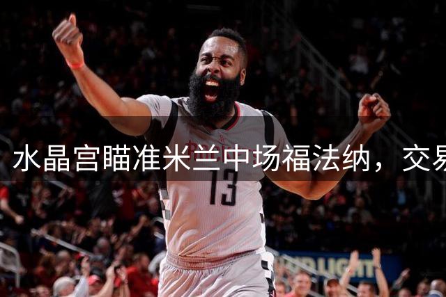 水晶宫瞄准米兰中场福法纳，交易窗口或成转会良机